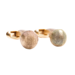 textured-ball-gold-cufflinks textured-ball-gold-cufflinks