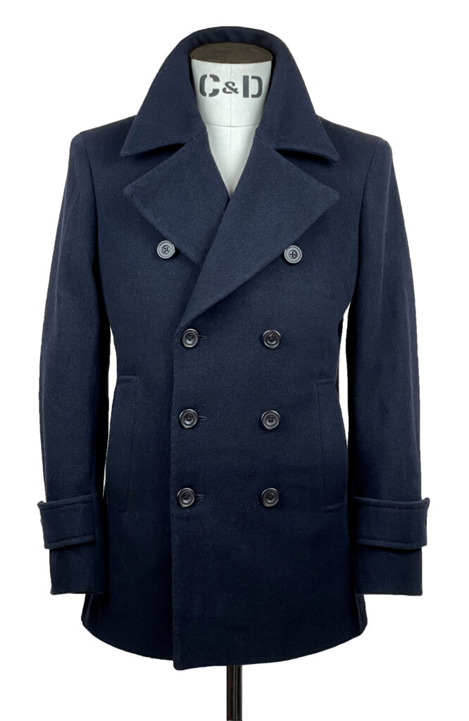 Heritage Twill Pea Coat Front