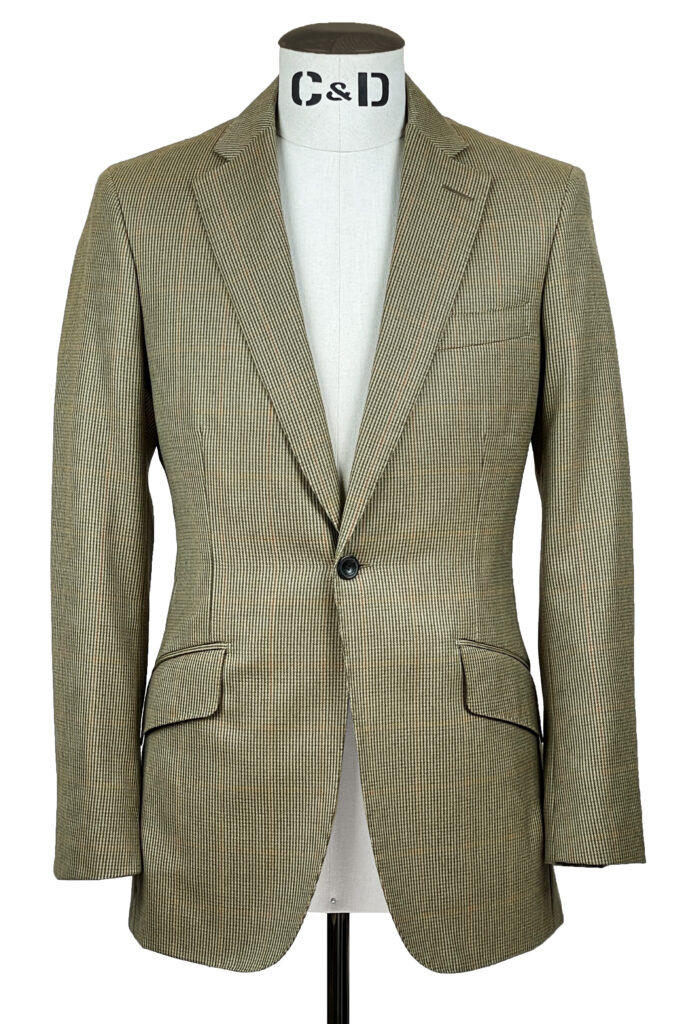 Lightweight Tweed Jacket Front