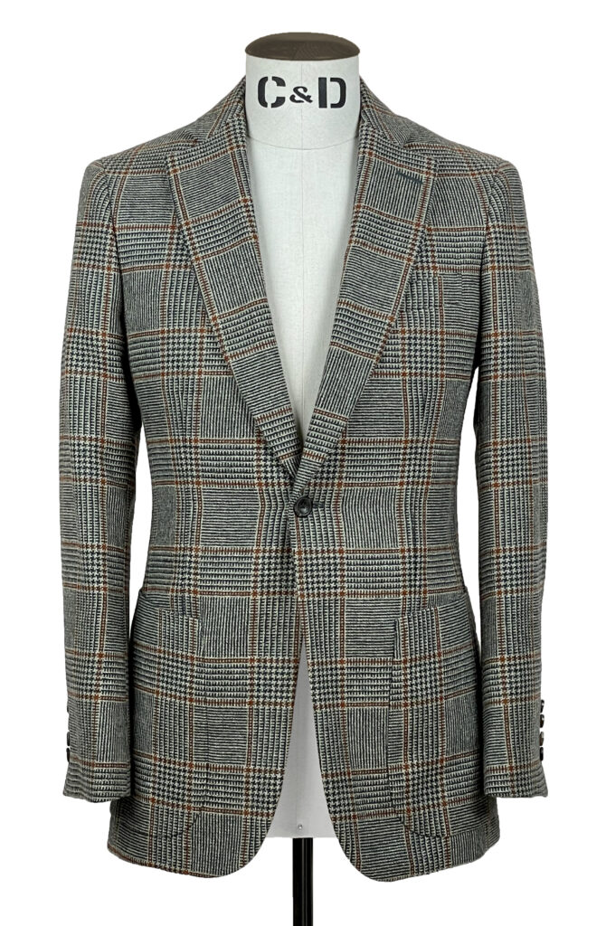 Vintage Check Jacket Front