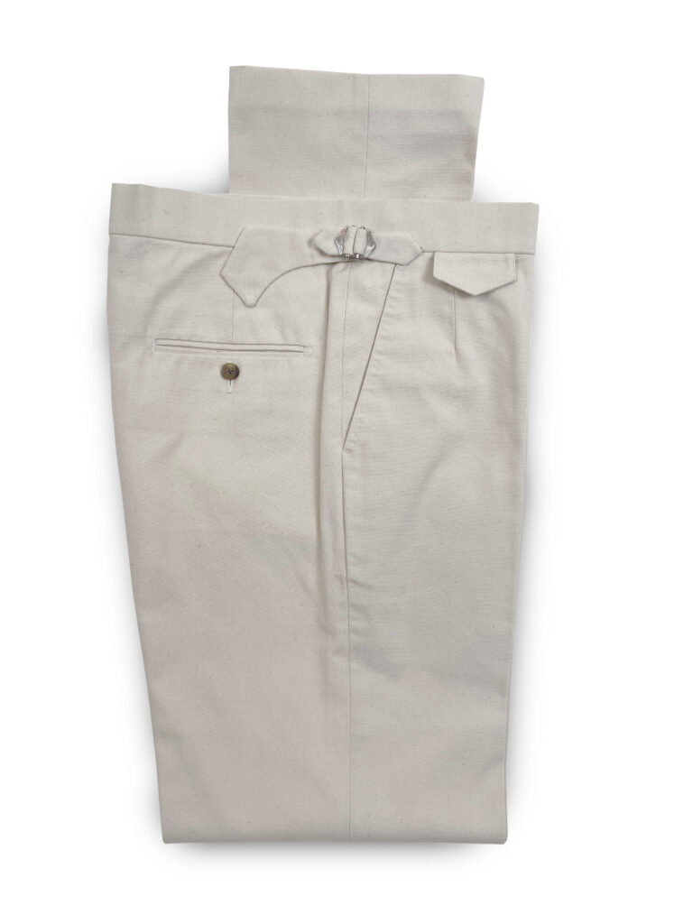 Canvas Trousers - Natural