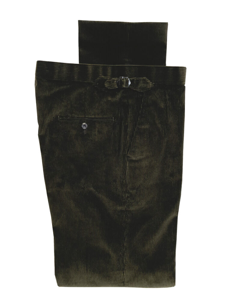 Corduroy Trousers - Olive