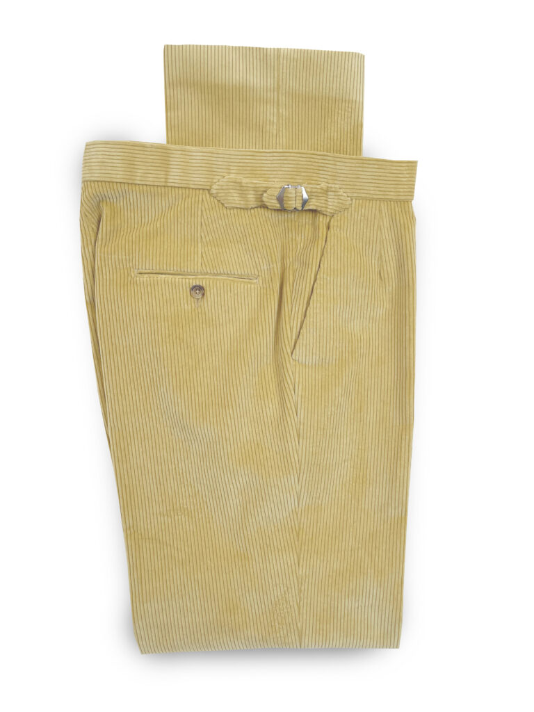Corduroy Trousers - Cream