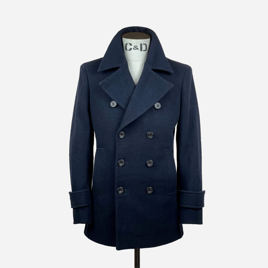 Heritage Twill Peak Coat Front