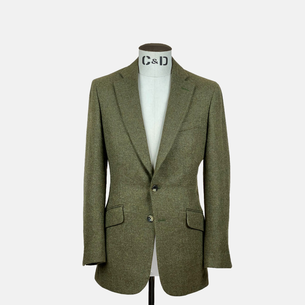Hunter Green Tweed