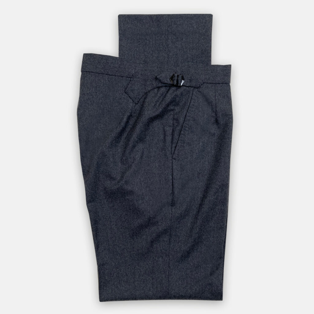 Dark Grey Flannel Trouser