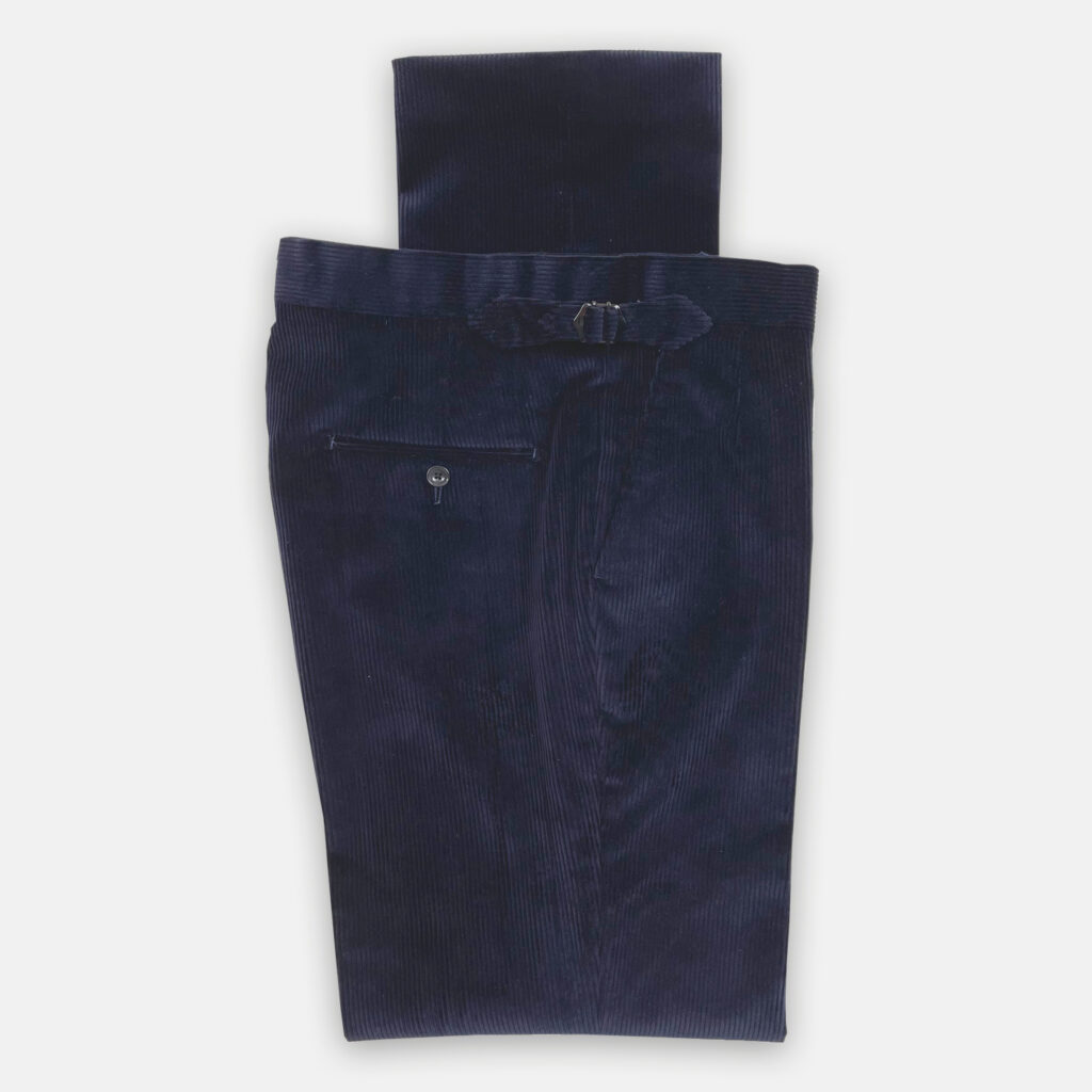 Navy Cord Trouser